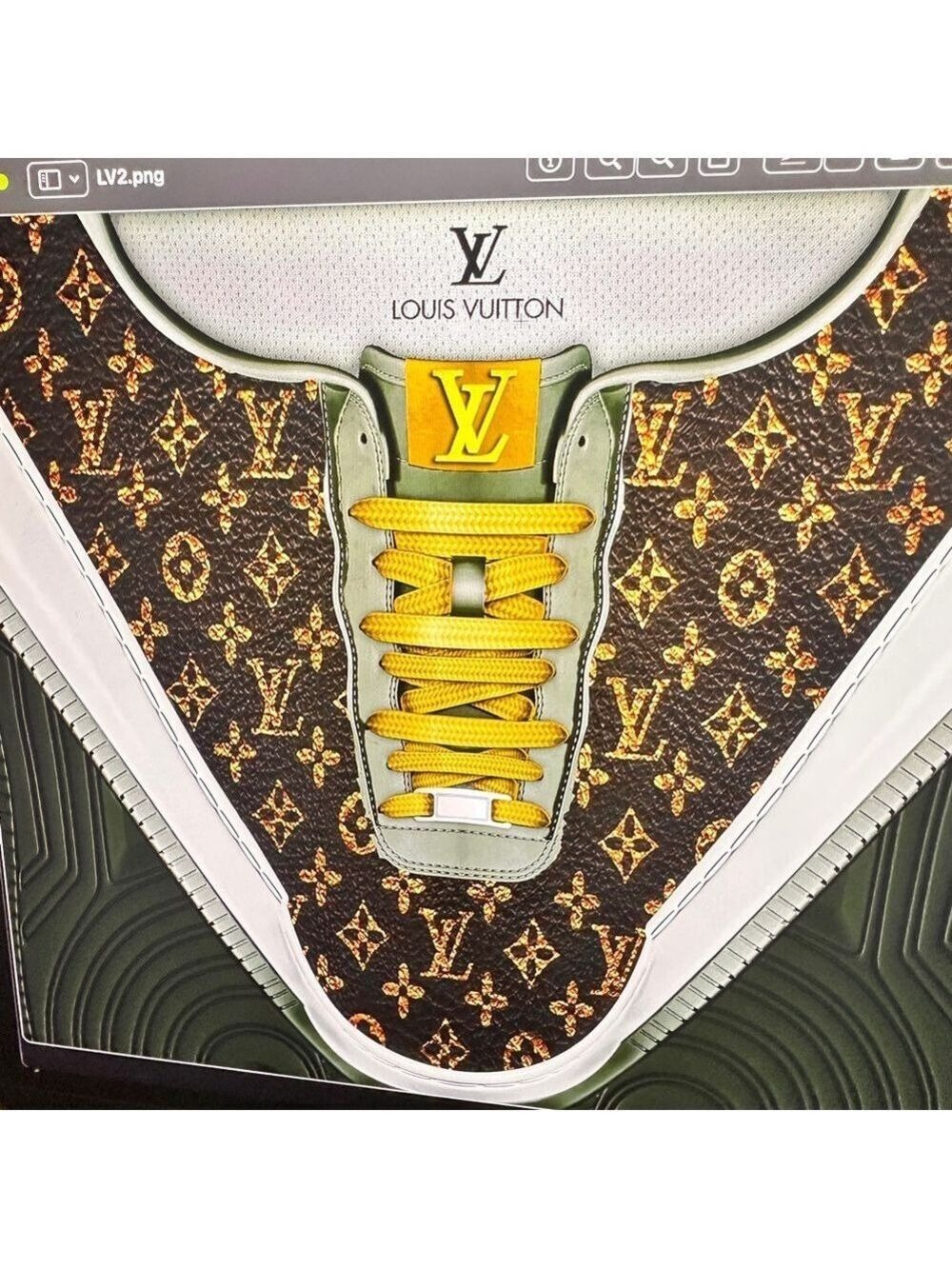 Sneaker tumbler designs